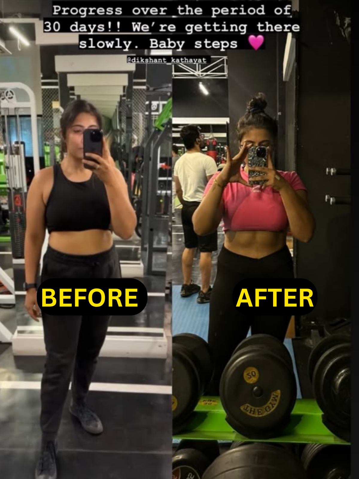 Vinita — lifestyle transformation